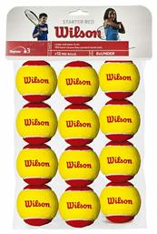 Wilson Starter Red Μπαλάκια Τένις Παιδικά 12τμχ από το Plus4u