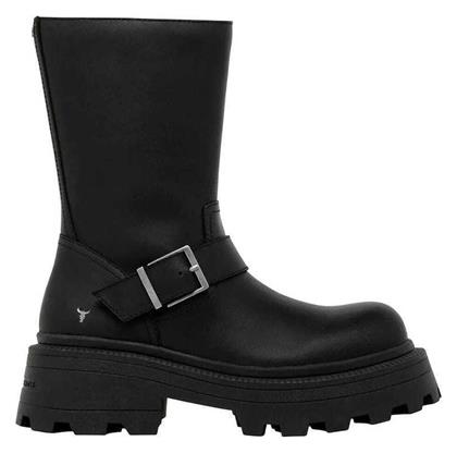 Windsor Smith Teasin Γυναικεία Μποτάκια Μαύρα