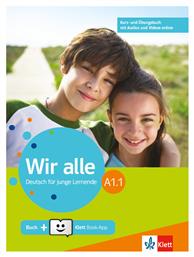 Wir Alle A1.1 Kurs Und Übungsbuch Mit Audios-online + Klett Book-app