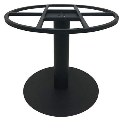 Woodwell Falcon Βάση Τραπεζιού Μεταλλική Μαύρο 72x72x72cm