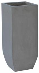 Woodwell Flower Pot-1 25x25x60cm Cement Grey Ε6300.A από το Esmarket