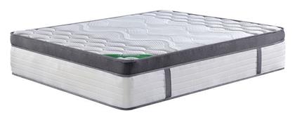 Woodwell Υπέρδιπλο Ανατομικό Στρώμα Foam / Memory Foam / Latex Διπλής Όψης Roll Pack 160x200x36cm με Ανεξάρτητα Ελατήρια