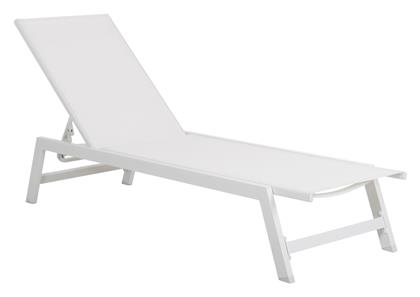 Ξαπλώστρα Αλουμινίου Rabia με Μαξιλάρι 191.5x60x89.5εκ.
