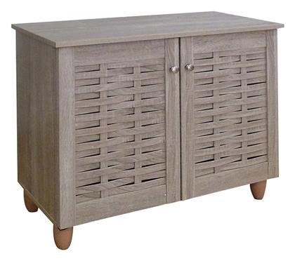 Ξύλινη Παπουτσοθήκη με 3 Ράφια Oak 77x34x68cm από το Esmarket