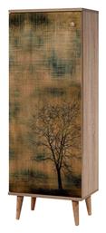 Ξύλινη Παπουτσοθήκη Soho με 8 Ράφια Sonoma Μ50xΠ38xΥ135cm