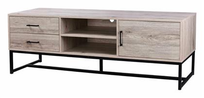 Ξύλινο Έπιπλο Τηλεόρασης Nature Oak Μ160xΠ40xΥ50cm από το Polihome