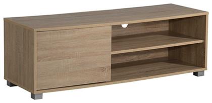 Ξύλινο Έπιπλο Τηλεόρασης ΤΒ12 Oak Μ120xΠ40xΥ41cm από το Designdrops