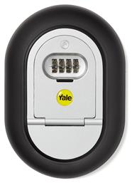 Yale Κλειδοθήκη Τοίχου Μεταλλική Key Access Mini Safe Box μιας θέσης με Συνδυασμό 13x3.9x18.7cm