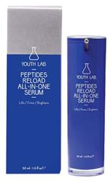 Youth Lab. Peptides Reload All-in-One Αντιγηραντικό Serum Προσώπου 30ml