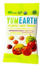 YumEarth Organic Sour Beans με Γεύση Φρούτων 50gr