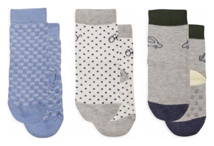 Yumese Παιδικές Κάλτσες Αντιολισθητικές Πολύχρωμες 3 Ζευγάρια