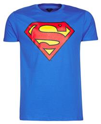 Yurban Superman Logo Classic T-shirt σε Μπλε χρώμα