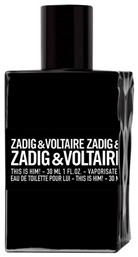 Zadig & Voltaire This Is Him! Eau de Toilette 30ml από το Notos