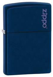 Zippo Αναπτήρας Λαδιού Αντιανεμικός Navy Blue Classic Logo από το Plus4u