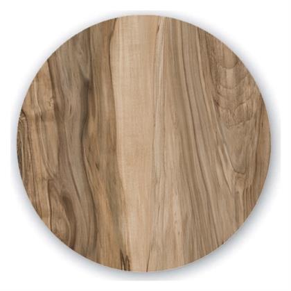 Zita Plus Στρογγυλή Επιφάνεια Τραπεζιού Werzalit Forest 70x70x4cm 13.0084