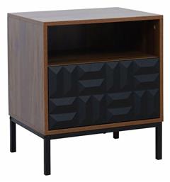 Zuma Ξύλινο με Μεταλλικά Πόδια Καφέ 51.5x40x51.5cm 09-2005